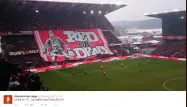 Belgique : le tifo polémique des ultras du Standard