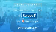 Découvrez les coulisses d'Europe 1 avec Periscope