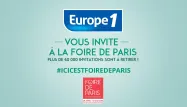Europe 1 vous invite à la Foire de Paris 2015