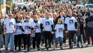 Meurtre de Chloé : une marche blanche entre chagrin et colère