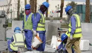 Qatar : des ouvriers forcés de participer à un marathon