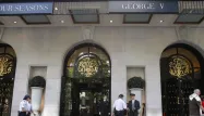 L'hôtel de luxe George V près des Champs Elysées à Paris
