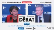 Suivez #LeDébat Vallaud-Belkacem - Le Maire en direct vidéo