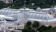 La verrière du Grand Palais à Paris.