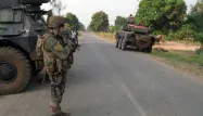 Des soldats français en Centrafrique.