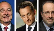 Jacques Chirac, Nicolas Sarkozy et François Hollande - AFP - 1280