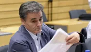 Le ministre des Finances grec Euclide Tsakalotos
