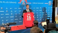 Kevin Trapp lors de sa présentation au PSG (1280x640) Julien FROMENT/AFP