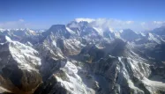 L'Everest, un des plus hauts sommets du monde, au Népal.