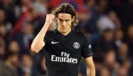 Edinson Cavani a inscrit le deuxième but parisien contre Malmö.