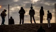 Des migrants à Calais (photo d'illustration).