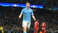 De Bruyne Manchester City FC Séville PAUL ELLIS / AFP