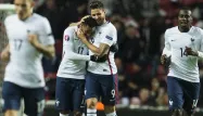 Danemark-France : les Bleus confirment, Giroud savoure