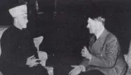 En novembre 1941, Adolf Hitler rencontre le grand mufti de Jérusalem Haj Amin al-Husseini, haut dirigeant musulman dans la Palestine alors sous mandat britannique.