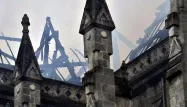 Nantes : début des travaux à la basilique ravagée par un incendie