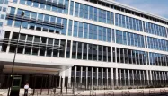 Le siège de la Direction centrale de la sécurité intérieure (DCRI) à Levallois-Perret.