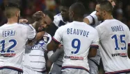Alexandre Lacazette, buteur face à Reims (1280x640) Jeff PACHOUD/AFP