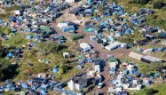 La "Jungle" de Calais.