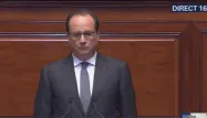 Hollande Congrès, image BFM
