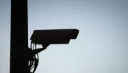 Une caméra de vidéosurveillance.