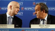 Infantino et Platini (1280x640) Valéry HACHE/AFP