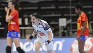 Les handballeuses françaises ont battu les Espagnoles sur le fil.