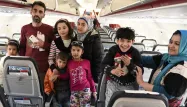 Un premier avion de réfugiés syriens se pose au Canada