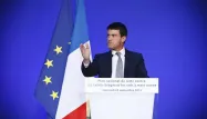 Le ministre de l'Intérieur, Manuel Valls.