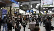 Les conducteurs de la gare Saint-Lazare exerçaient mercredi en fin de matinée leur droit de retrait après l'agression d'un des leurs mardi soir