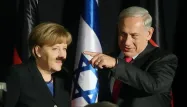 L'embarrassante photo d'Angela Merkel en Israël