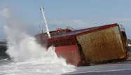 Cargo échoué à Anglet: la faute à une avarie ?
