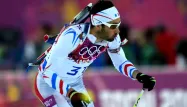 Martin Fourcade n'a pas pu combler le retard, mardi dans le relais mixte.