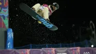 JO-Snowboard : Farrington sacrée en half-pipe