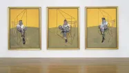Trois études de Lucian Freud, de Francis Bacon.