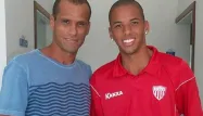Rivaldo, un match officiel avec son fils