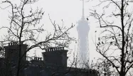 Voile de pollution à Paris.