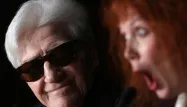 Alain Resnais et sa compagne Sabine Azéma.