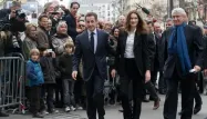 Nicolas Sarkozy et Carla Bruni lors de la dernière présidentielle.