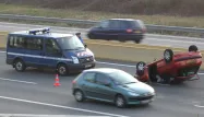 Un accident de la route (photo d'illustration)