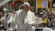 Le pape est arrivé à Tel-Aviv, après un passage par Bethléem.