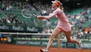 Roland-Garros : Sharapova passe entre les gouttes