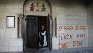 Les actes de vandalisme visant notamment les chrétiens se multiplient avant la visite du pape en Terre sainte.