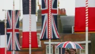 Des drapeaux français à Londres