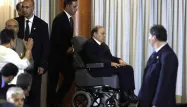 Abdelaziz Bouteflika le jour où il a prêté serment pour son quatrième mandat à la tête de l'Algérie.