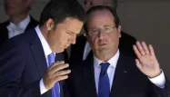 Matteo Renzi et François Hollande. Alliés ou rivaux ?