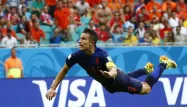 Robin Van Persie a marqué le plus beau but depuis le début de la Coupe du monde.