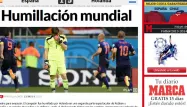 Mondial : l'Espagne prend "une raclée"