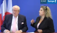Marie d’Herbais, la présentatrice du "Journal de bord" de Jean-Marie Le Pen;