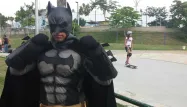Eron Morais Melo, plus connu comme Batman, se veut le porte-voix des classes populaires.
