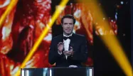 Nicolas Bedos présentait la 26e cérémonie des Molières.